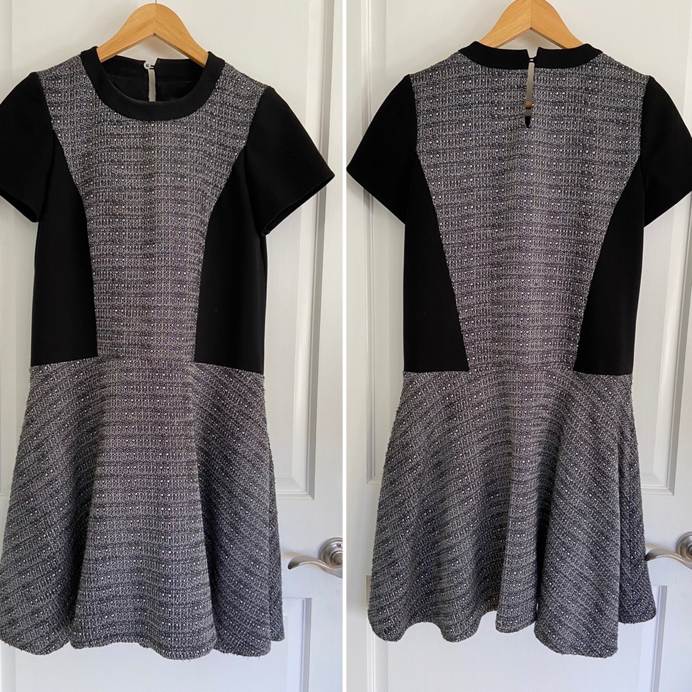 Madewell texture tribune dress - Picture 2 of 14